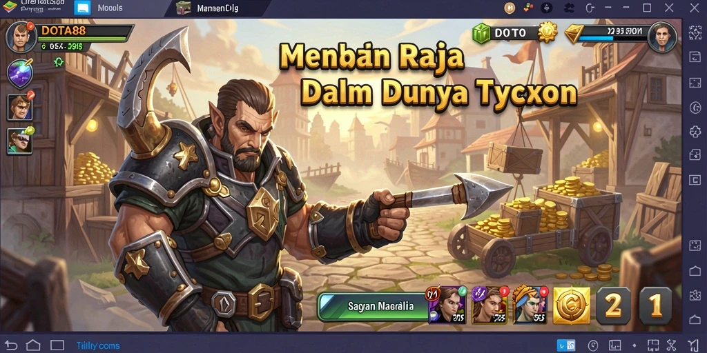 Screenshot DOTA88 menampilkan gameplay yang seru dan interaksi bisnis yang menarik.