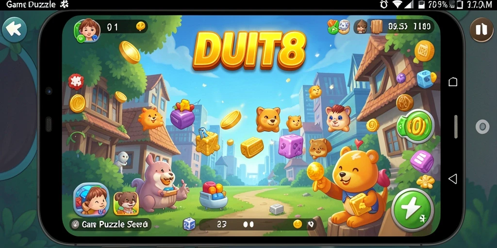 Gameplay seru dengan tantangan puzzle yang menarik
