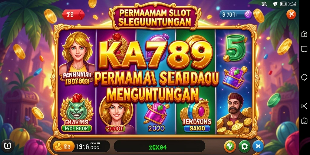 Tampilan menarik dari gameplay KA789 yang menampilkan slot klasik dan modern.