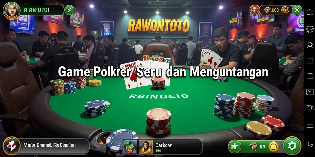 Gameplay seru di RAWONTOTO dengan pemain kompetitif.