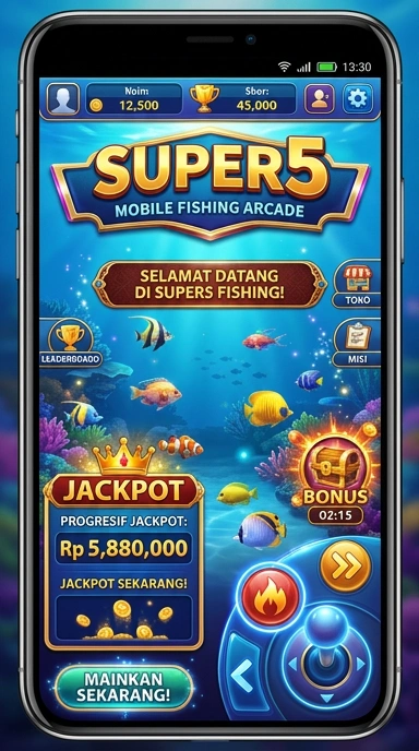 Fitur pencarian aplikasi di super5 yang cepat dan efisien.